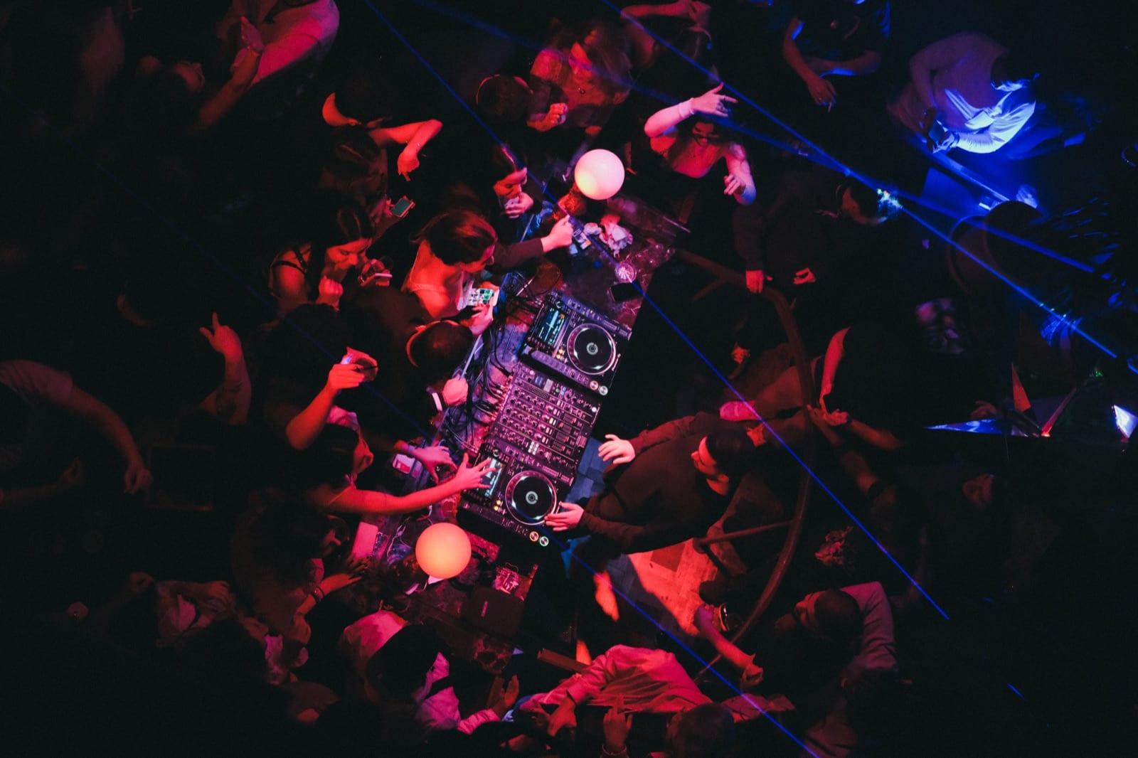 Top view of the floor at Kastel